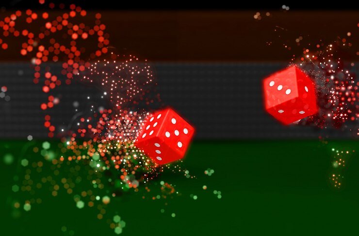 Kontrol pemain responsif Antarmuka pemain dengan tombol hit, stand, double, split di aplikasi mobile